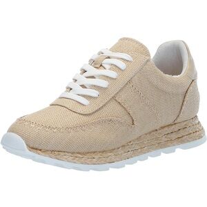 Dolce Vita Beige Woven Sneakers